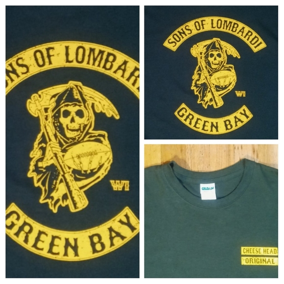 Green Bay Packers CheeseHead Original Lombardi t s - Picture 1 of 6